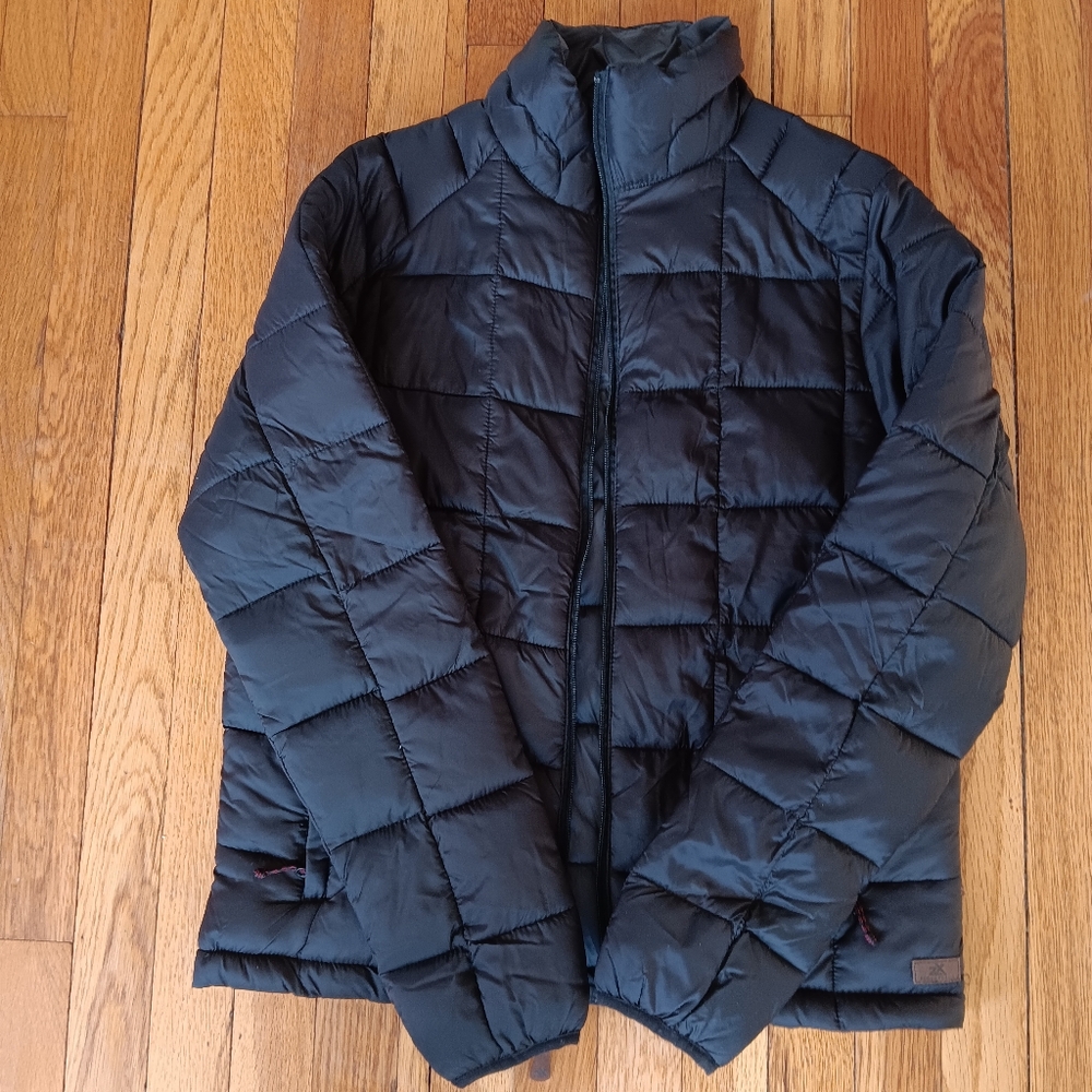 Kids Black Quilted Jacket